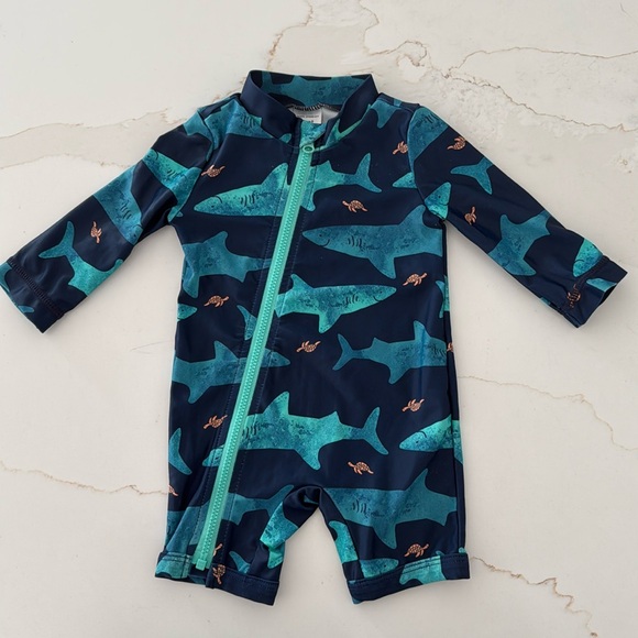 Carter’s Rashguard Swimsuit - Picture 1 of 2